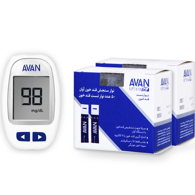 دستگاه تست قندخون آوان مدل AGM01